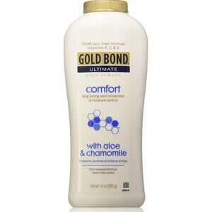 NEW! Gold Bond Ultimate Comfort Body Powder 10 oz. Talc-Free Formula